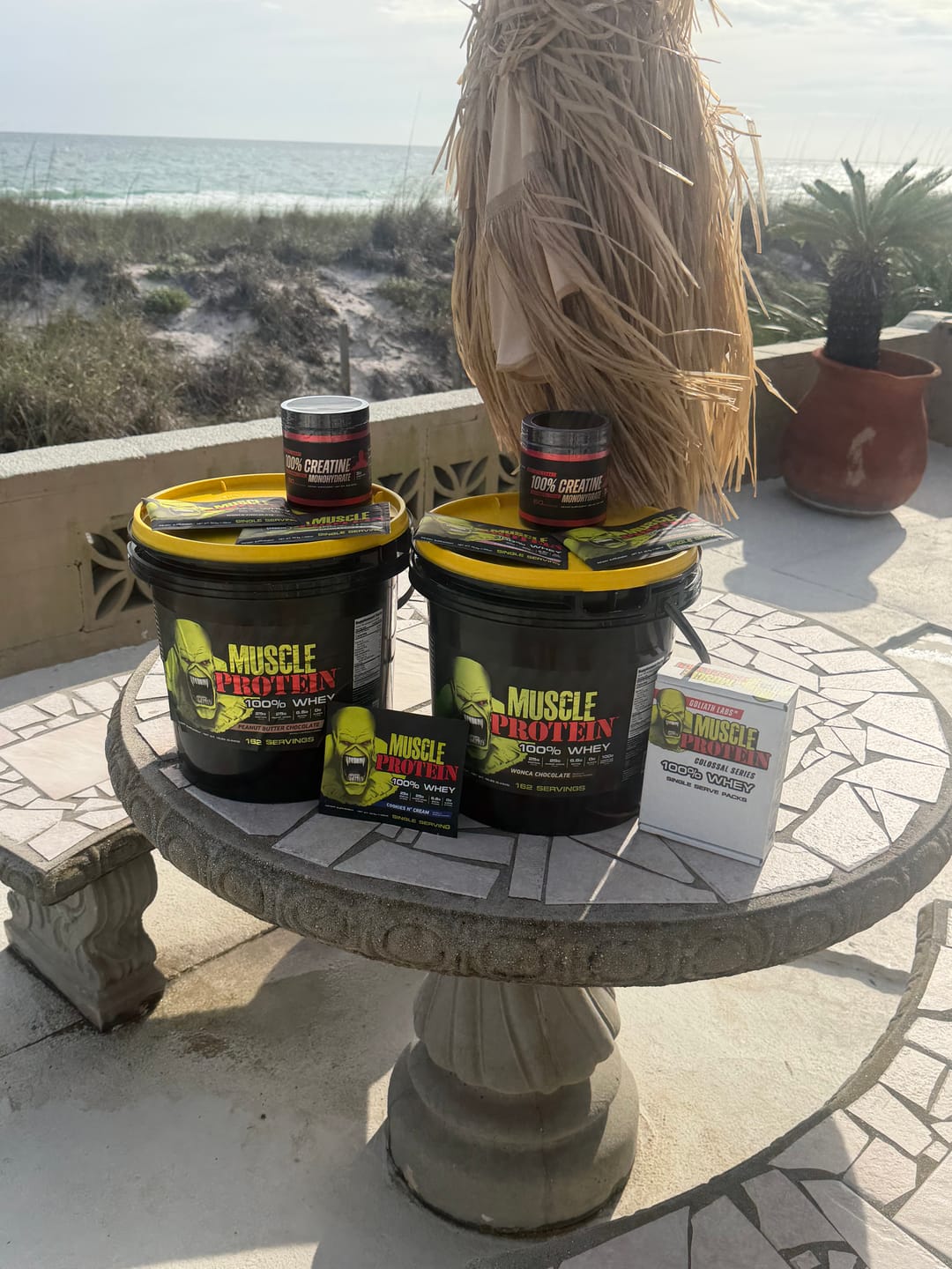 Customer photo review of 100% Creatine Supplement