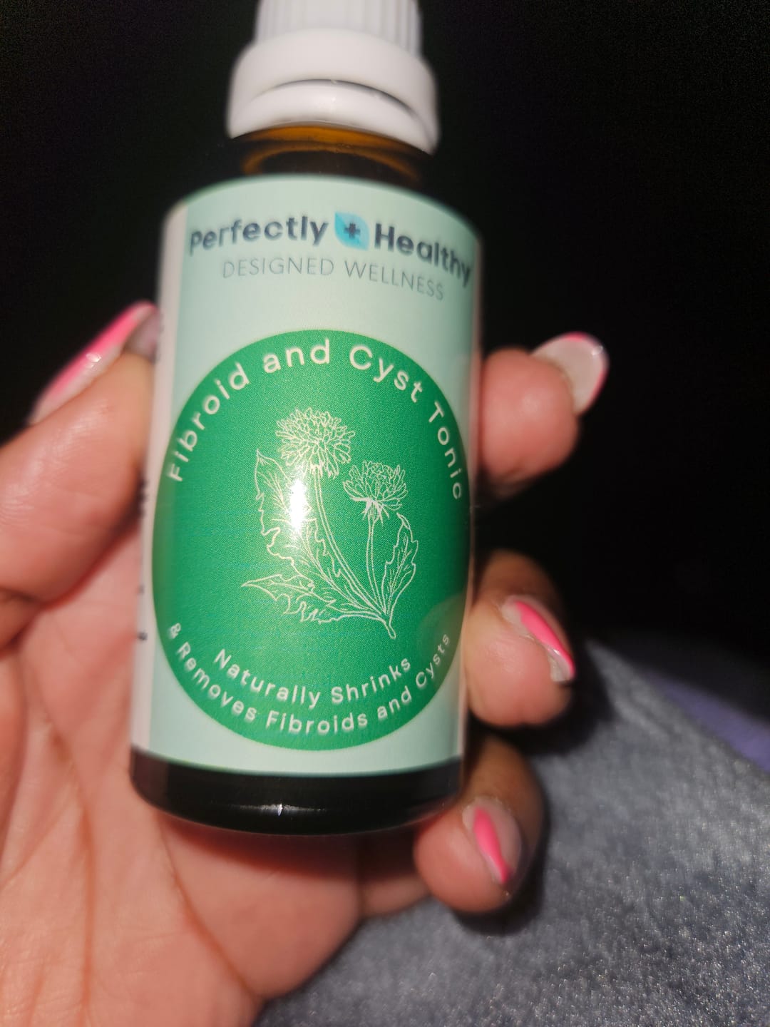 Customer photo review of Female Fibroid & Cyst Tonic