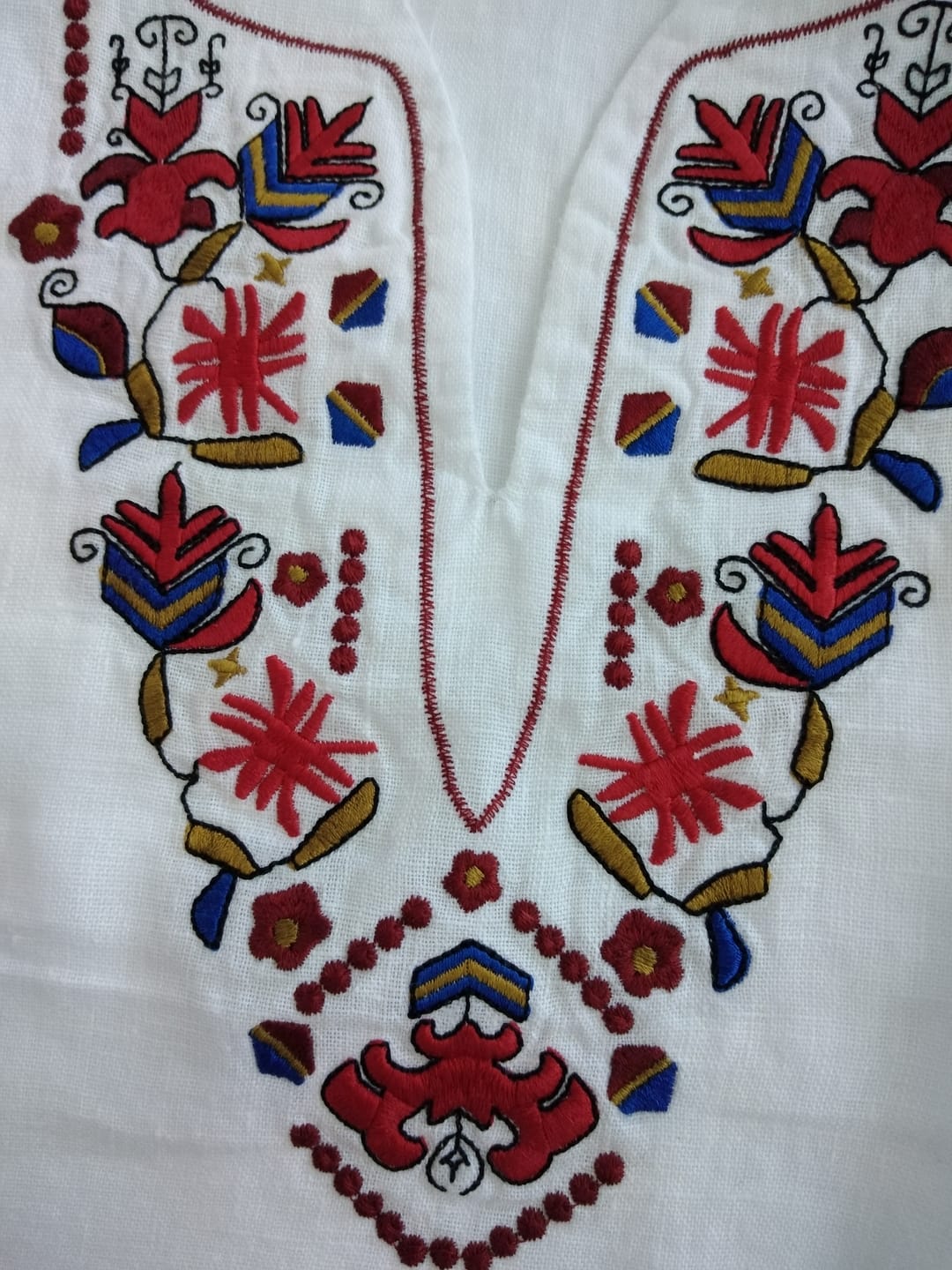 Customer photo review of Туника 100% лен "Самоковска"