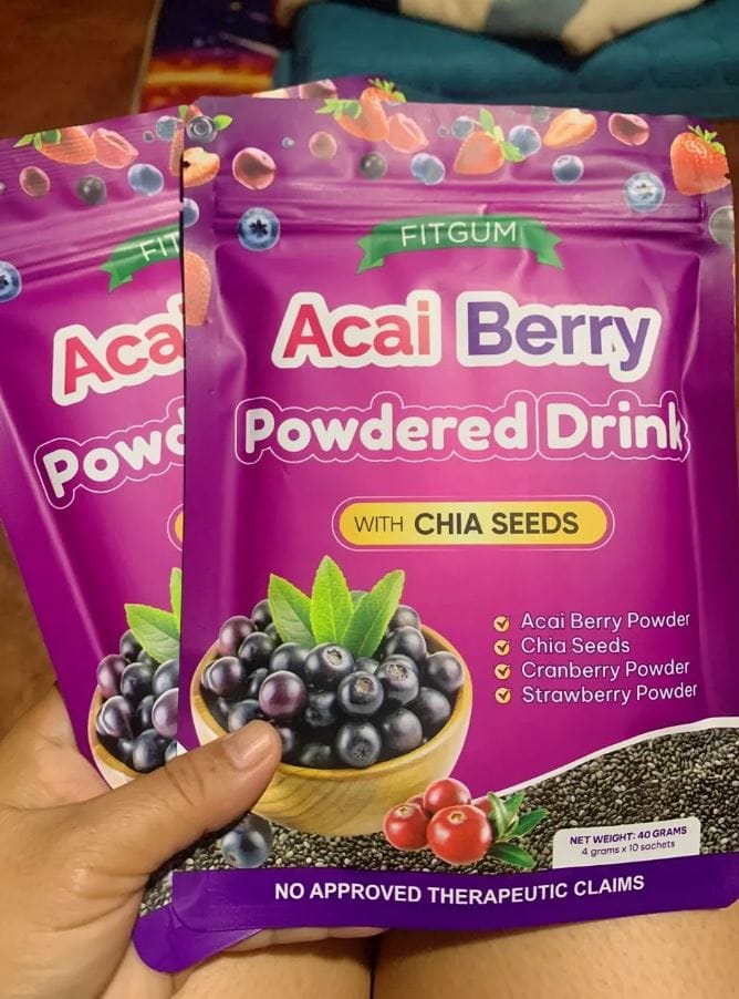 Customer photo review of ROSMAR FITGUM COLLAGEN CHIA COFFEE MIX AND ROSMAR FITGUM ACAI BERRY
