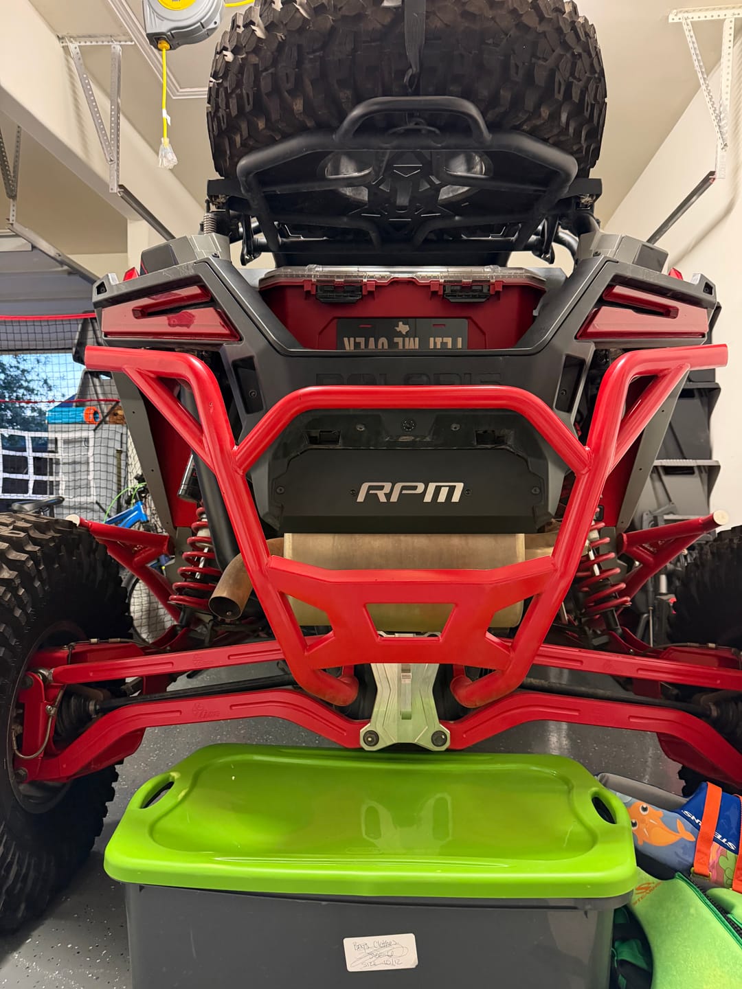 Customer photo review of RPM Pro XP, Pro S & Turbo R Rear Fascia Delete Shield / Muffler Cover