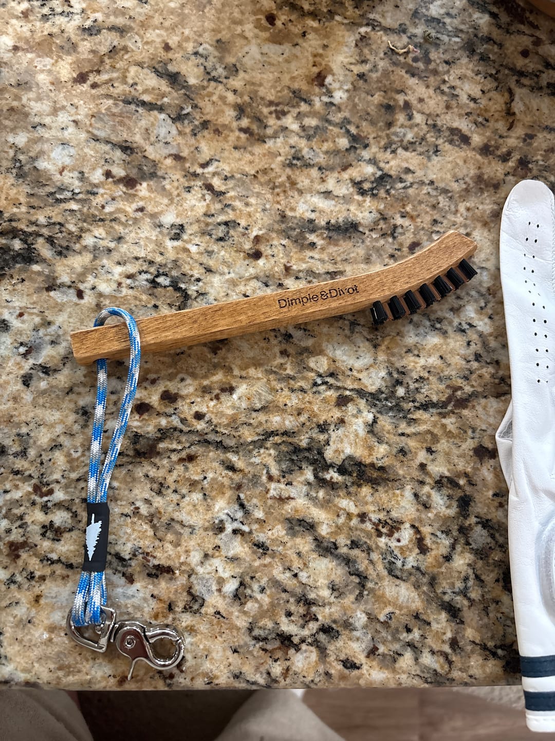 Customer photo review of Game Day Club Brush by Dimple & Divot