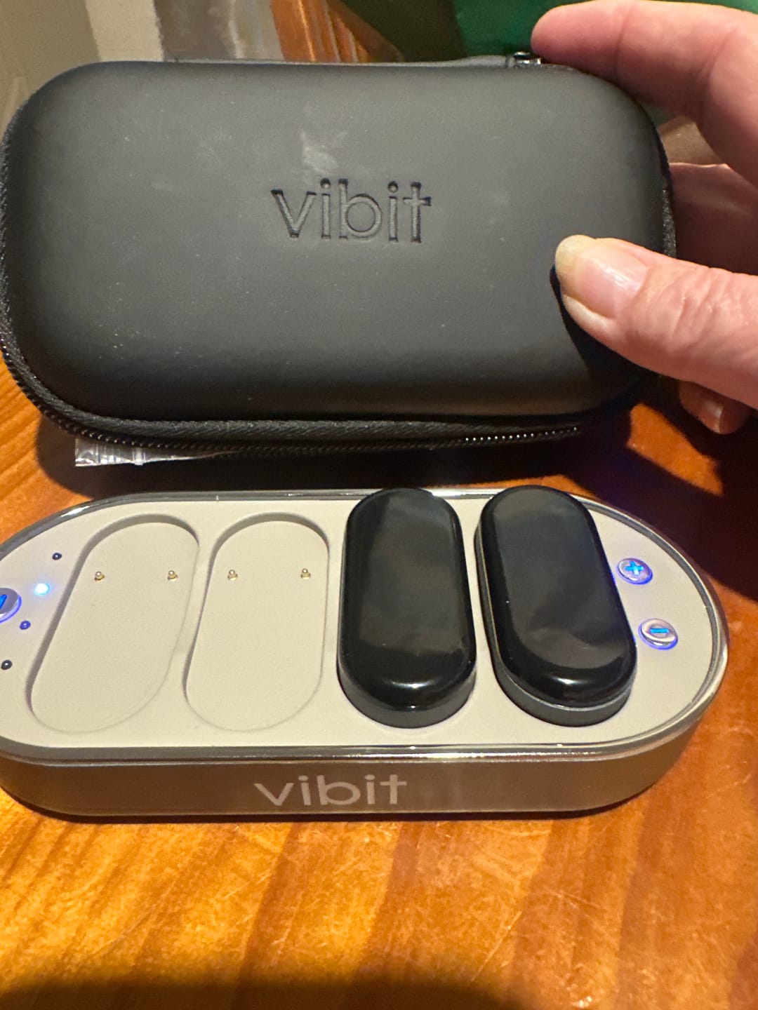 Customer photo review of Vibit PULSE - Wireless Electrical Muscle Stimulator