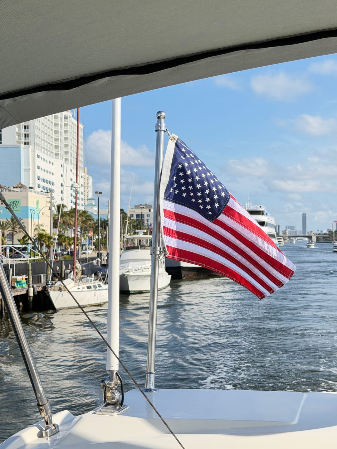 Customer photo review of 16" x 24" American Flag
