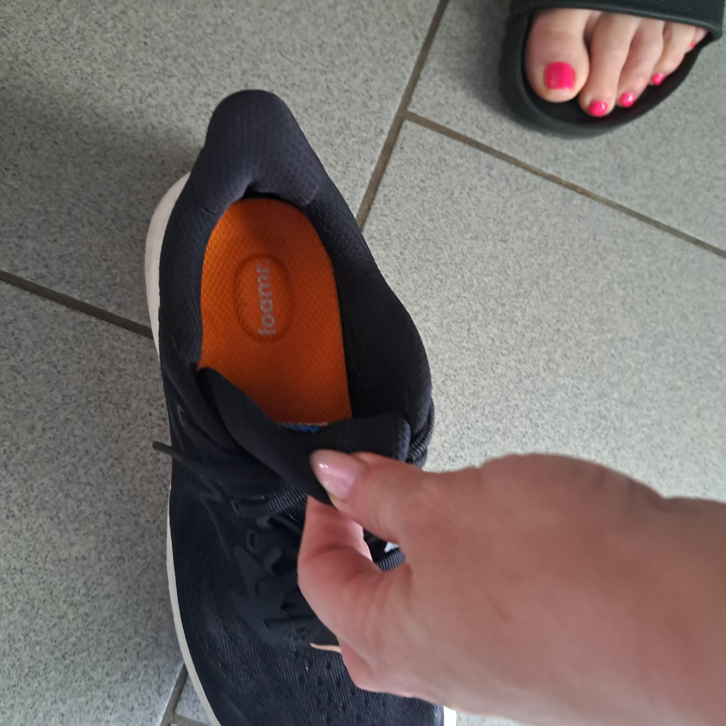 Customer photo review of Foamr® Massage-Einlegesohlen – Lindern Fersensporn & Plantarfasziitis