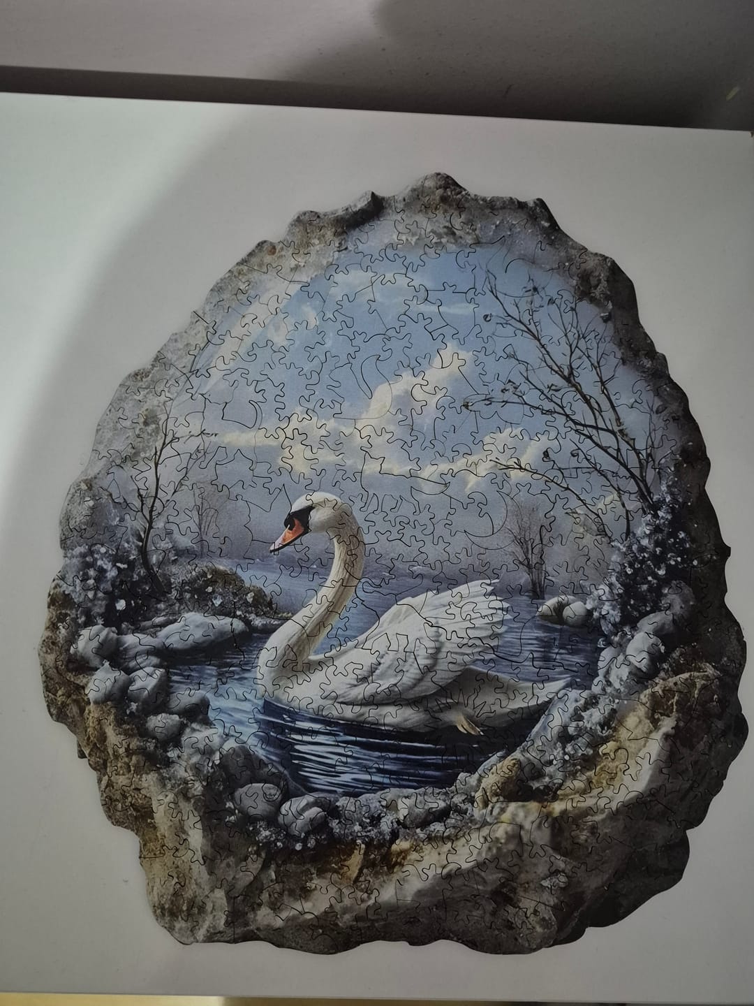 Customer photo review of Kristal Kuğu  - Ahşap Puzzle
