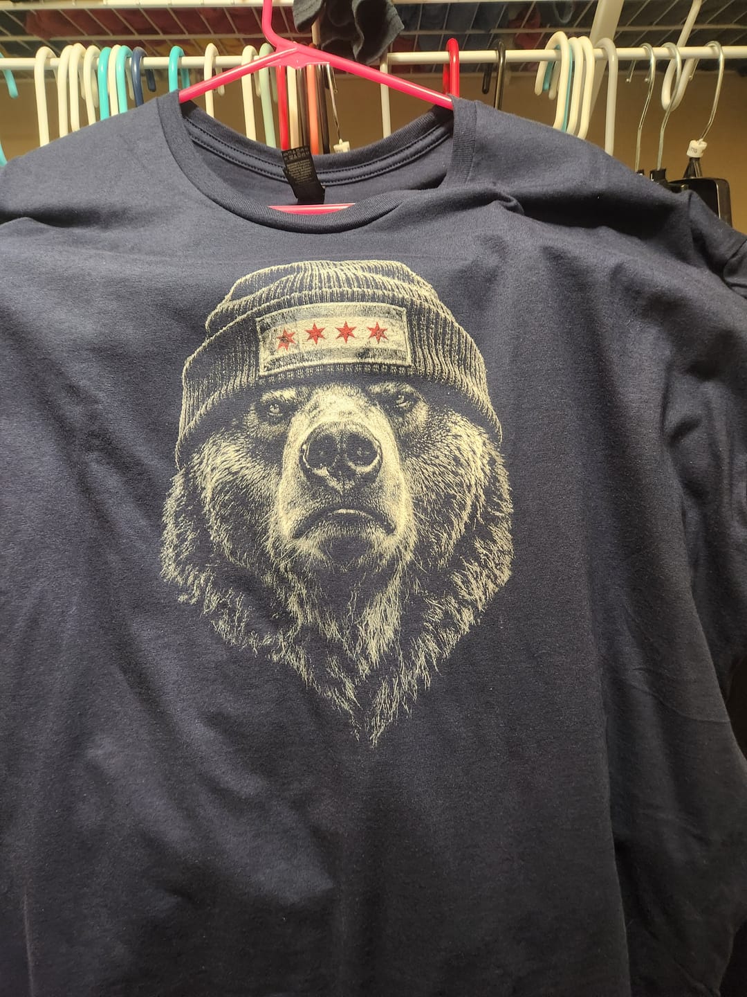 Customer photo review of Chi Town Bear T-Shirt