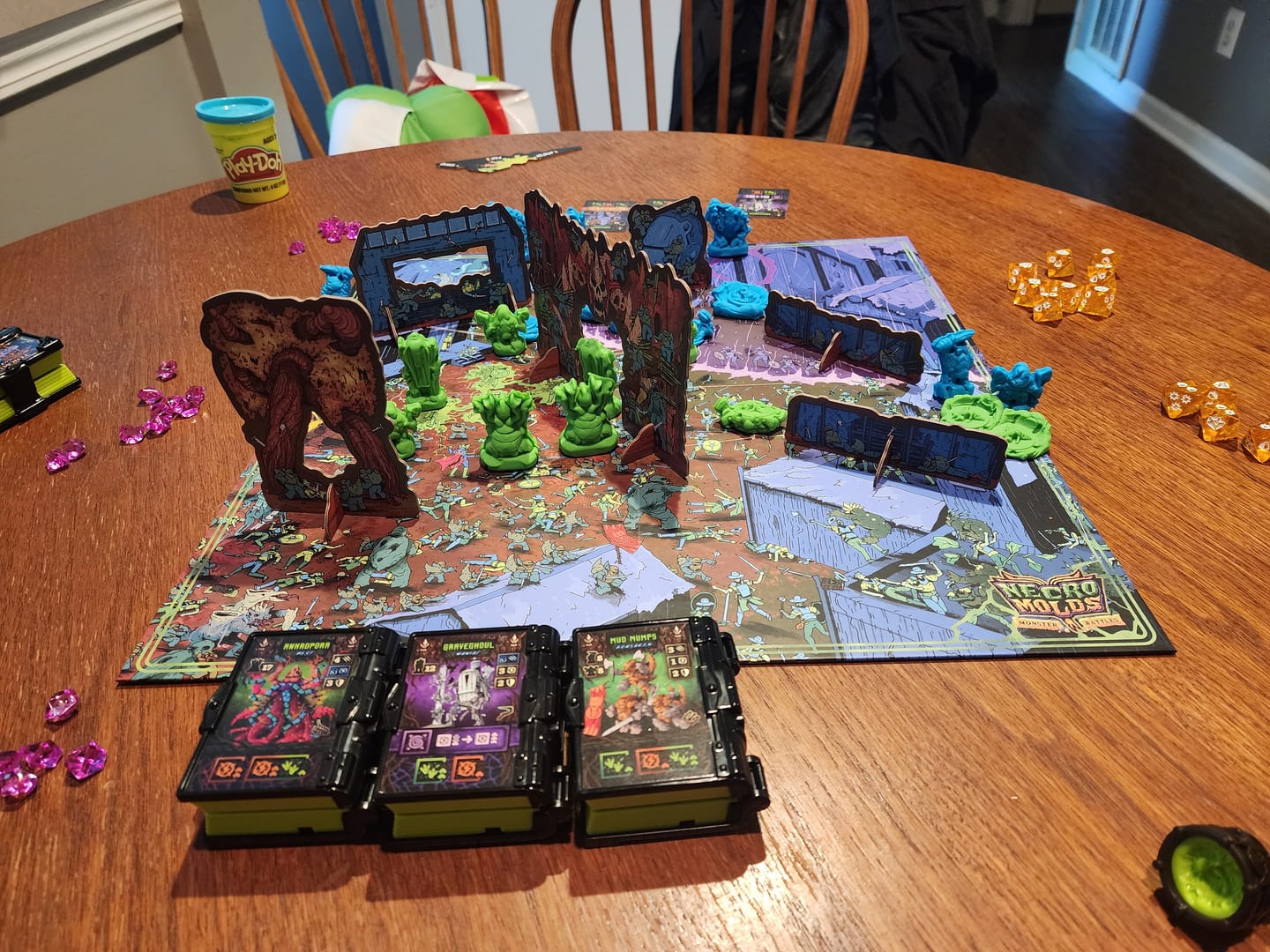 Customer photo review of Necromolds Big Battle Map Set