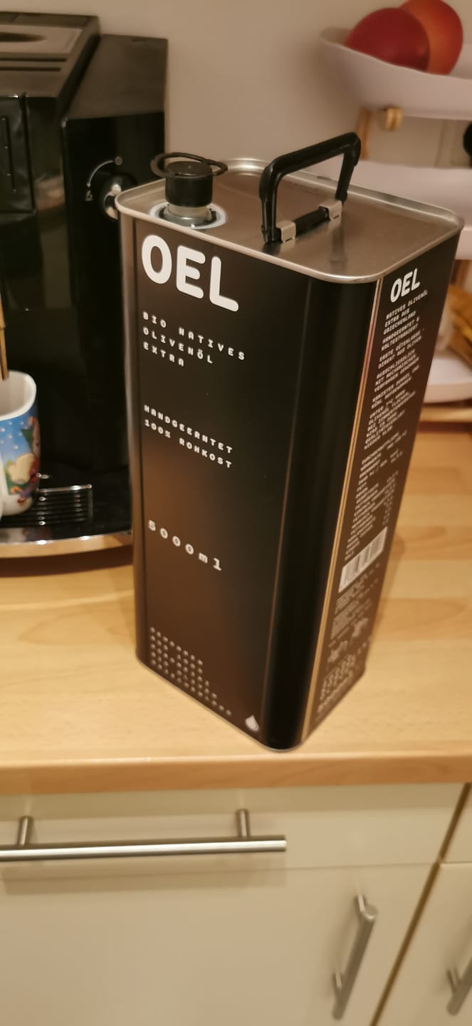 Customer photo review of Flüssiges Gold Naturtrüb 5 l