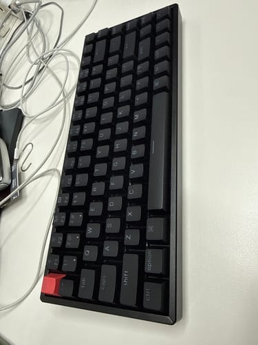 Customer photo review of Keychron K2 QMK 無線機械鍵盤 第三代(英文版本-送注音轉印貼紙)