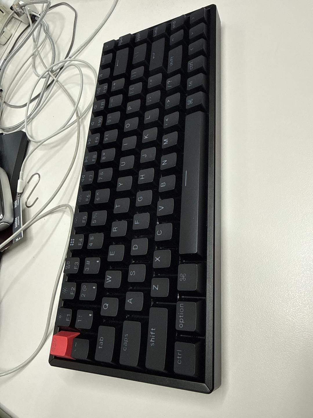 Customer photo review of Keychron K2 QMK 無線機械鍵盤 第三代(英文版本-送注音轉印貼紙)