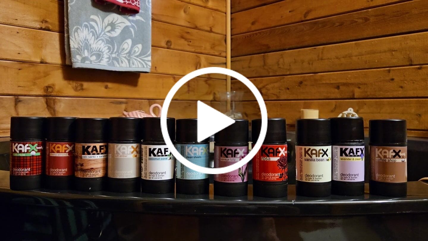Customer video review of Vanilla Bean Coffee-Infused Natural Deodorant – Warm, Rich, & Safe for All