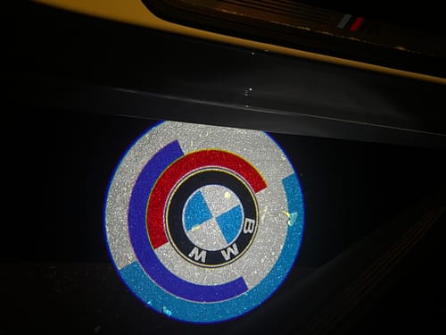 Customer photo review of BMW G SERIES DOOR LIGHTS