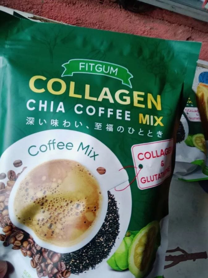 Customer photo review of ROSMAR FITGUM COLLAGEN CHIA COFFEE MIX AND ROSMAR FITGUM ACAI BERRY