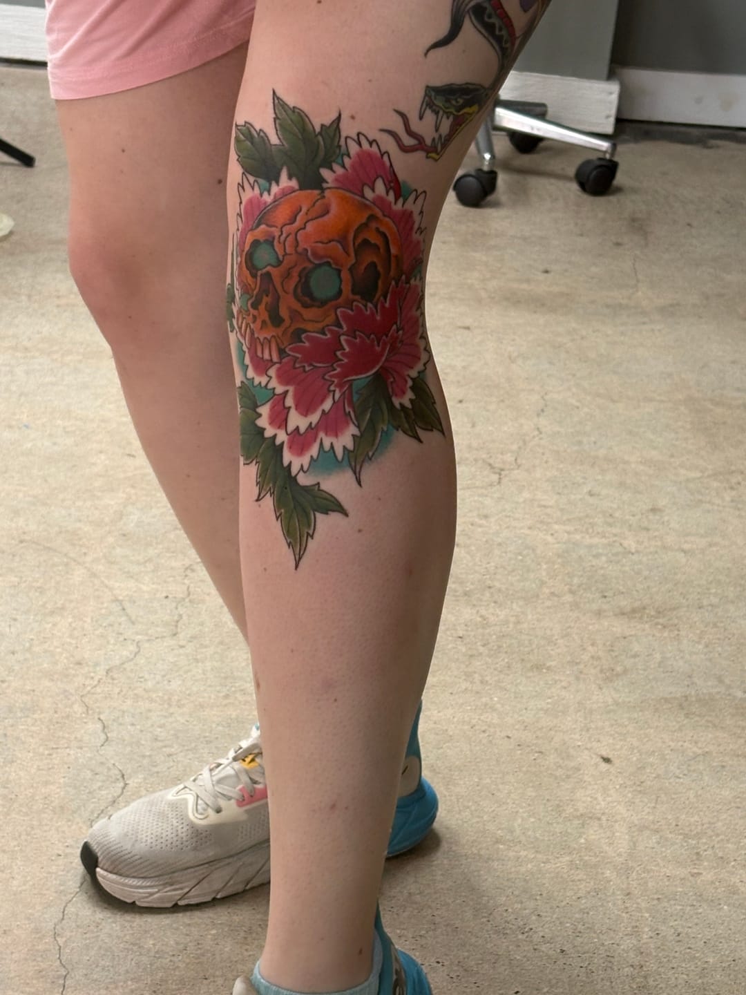 Customer photo review of XL Signature Tattoo Numbing Cream