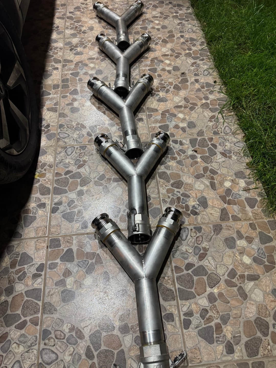 Customer photo review of Acople Camlock Inoxidable SS316 Tipo D