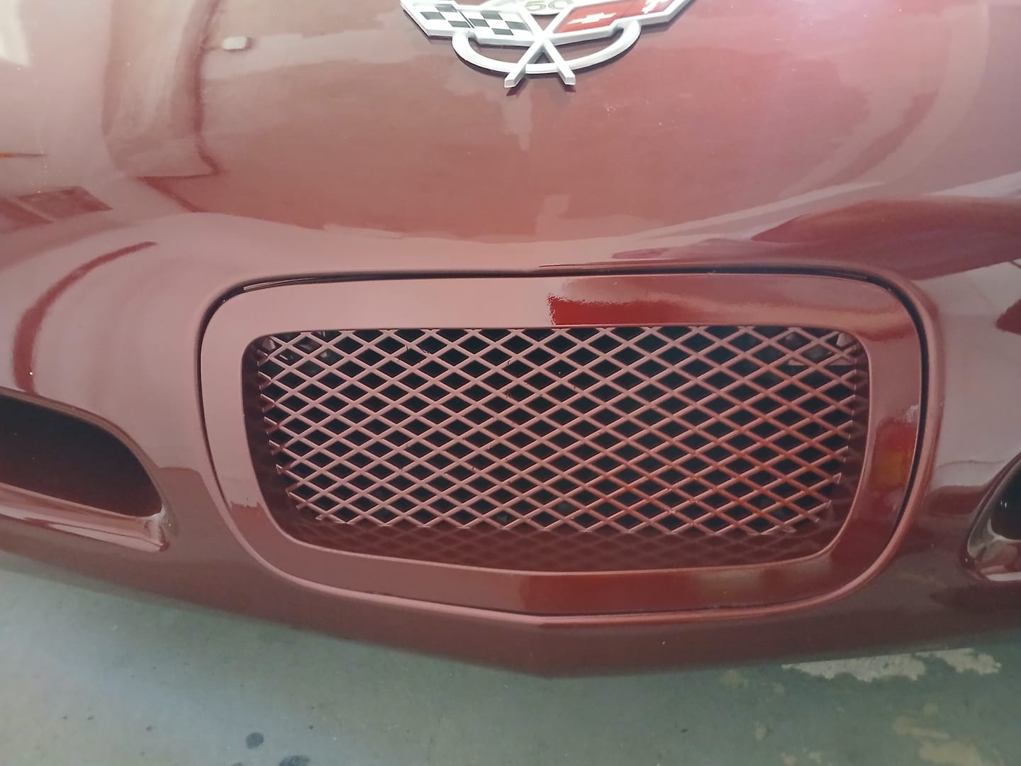 Customer photo review of CORVETTE ANNIVERSARY RED P. M. 94-820K | OEMatch Automotive Spraycan
