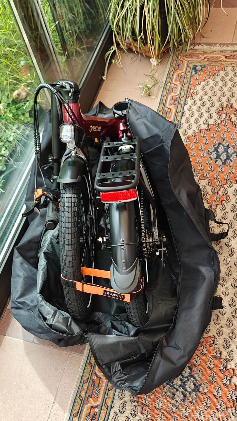 Customer photo review of Onemile Nomad Folding Ebikes