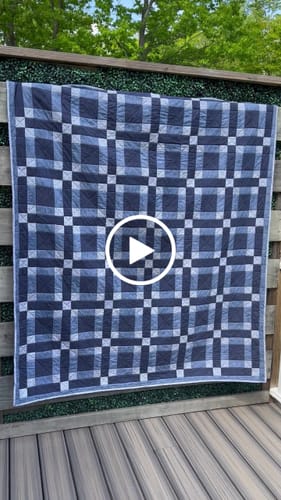 Customer video review of Lockstep Pre-cut Sew-Ready Quilt Kit | 65"x75"