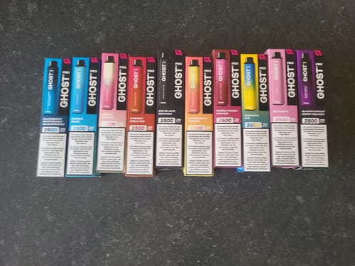 Customer photo review of Ghost® Pro 3500 - Puff Jetable / Vape Disposable 2% Nicotine