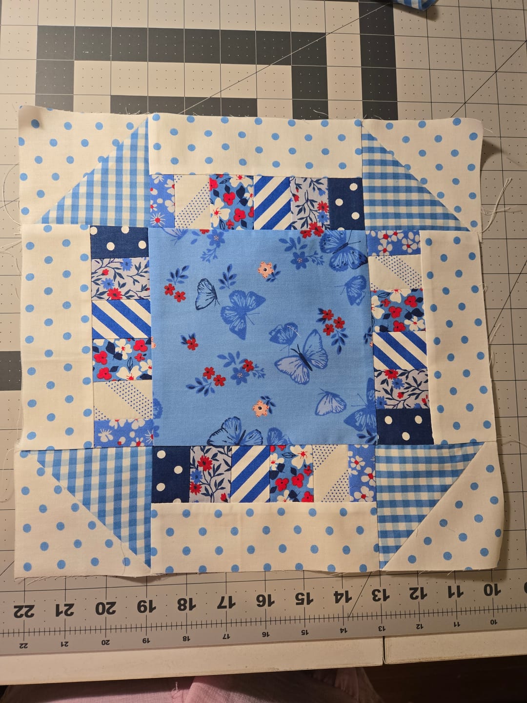 Customer photo review of Mrs Quilty Subscription Box