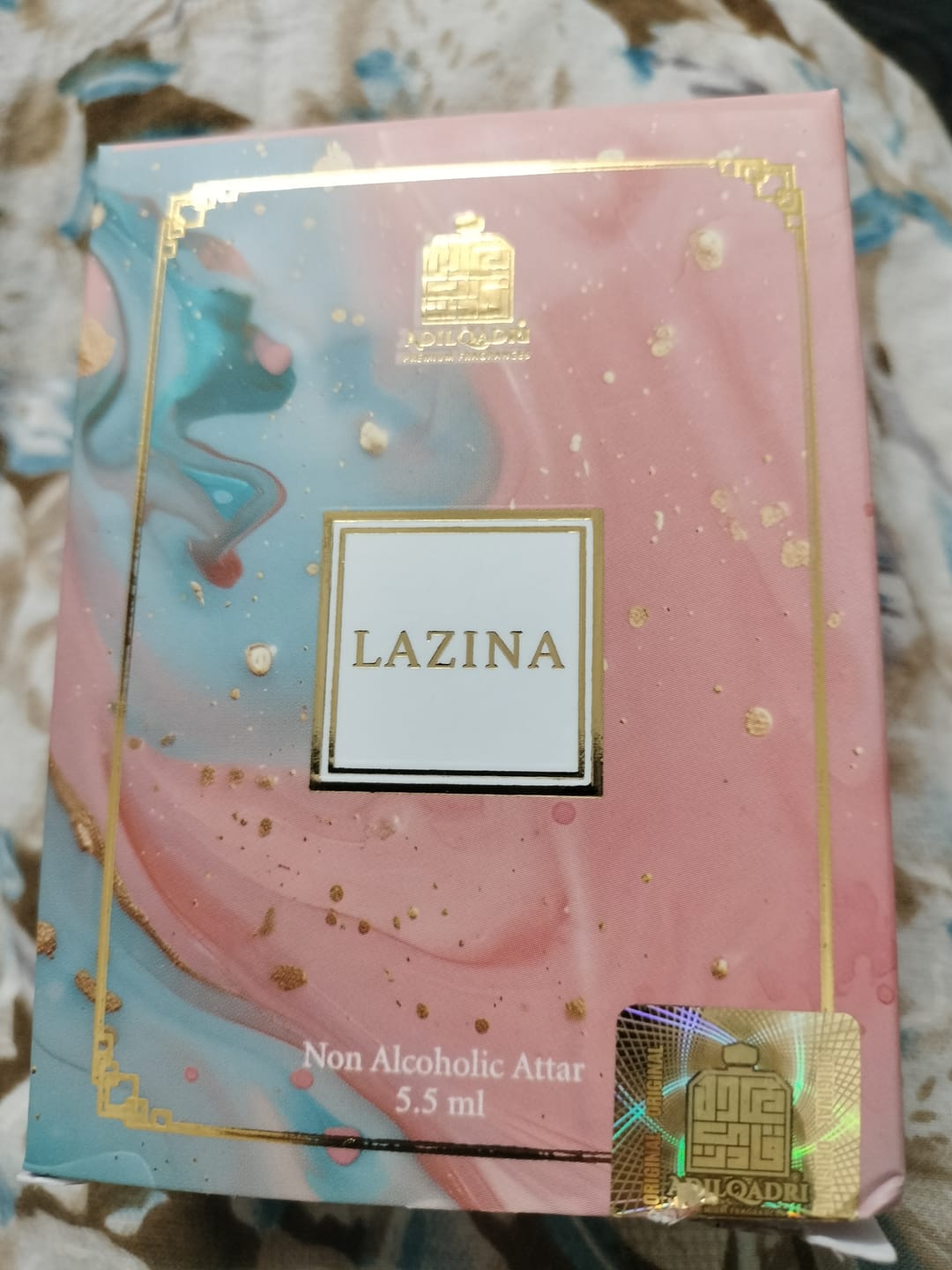 Customer photo review of Lazina Luxury Attar Perfume 5.5 ML