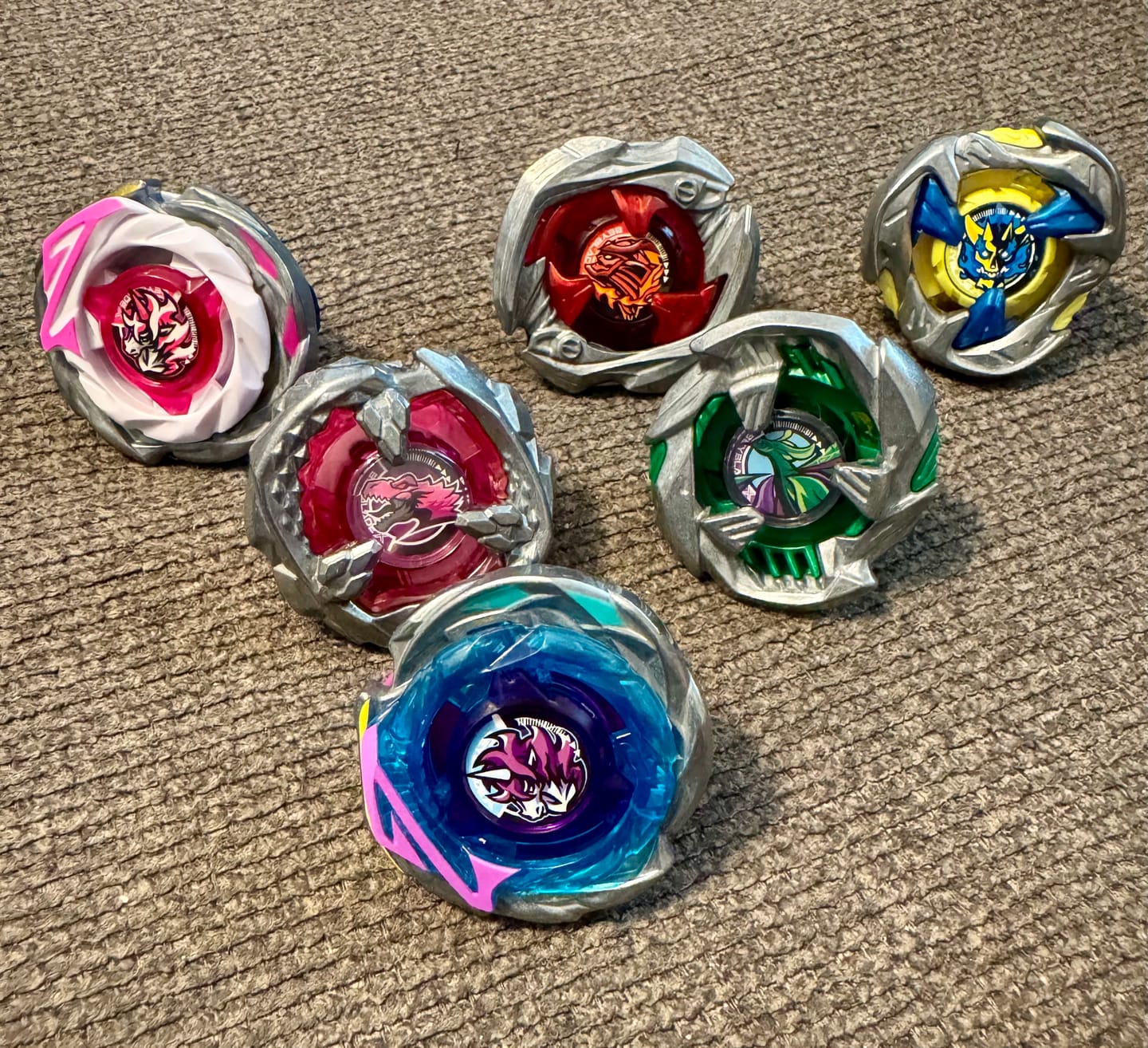 Customer photo review of [Pre-Order] Full Set Takara Tomy  Beyblade X CX-17 Random Booster Vol. 10