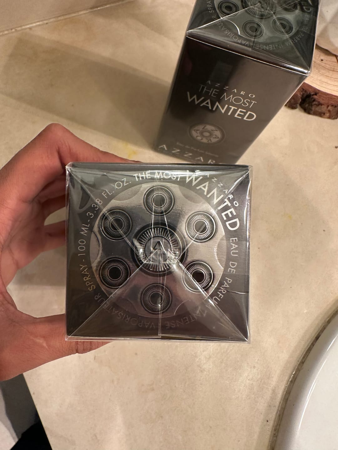 Customer photo review of Azzaro The Most Wanted Intense Eau de Parfum Spray for Men