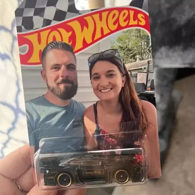 Customer photo review of Personalized Lover's Toy Dream Car Dad's Toy Dream Car Packaging Best Gift for Dad,Husband,Boyfriend