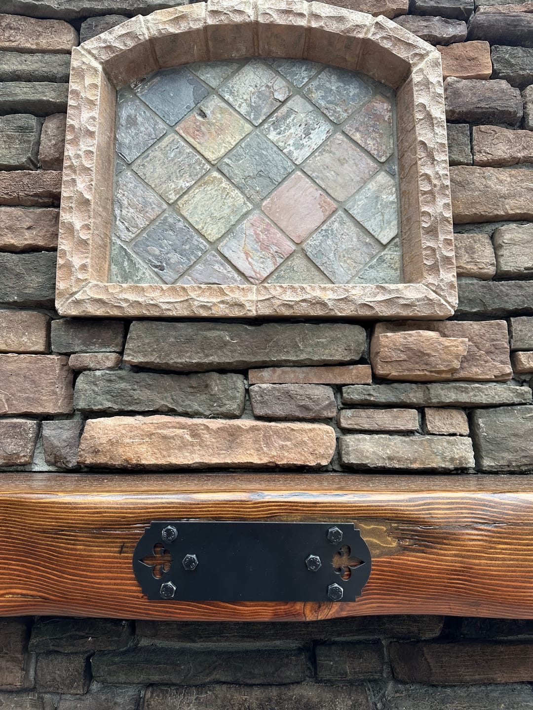 Customer photo review of Custom Color Lag Bolts and Washers for Wood Brackets - 10 Count