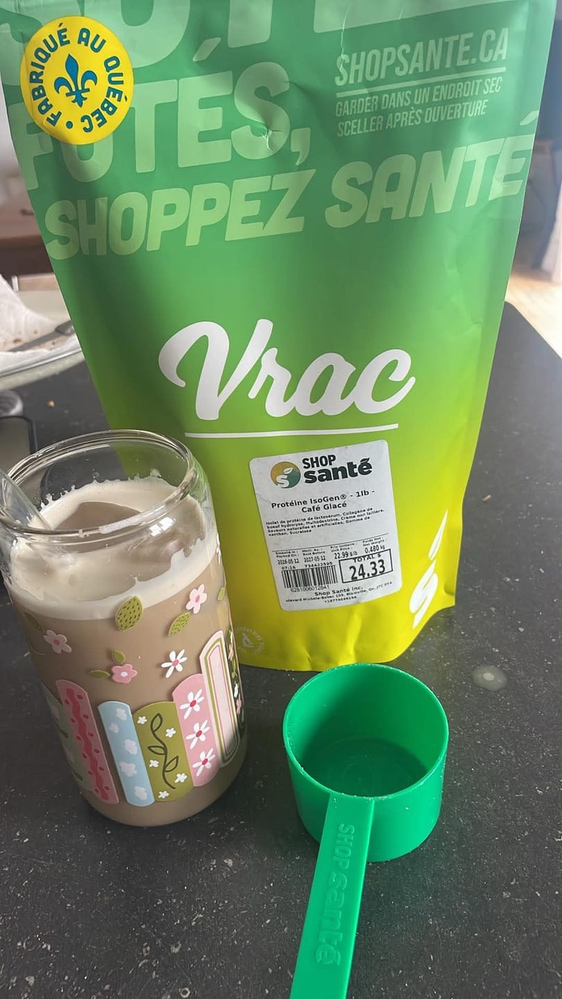 Customer photo review of VRAC - Protéine IsoGen® - 1lb