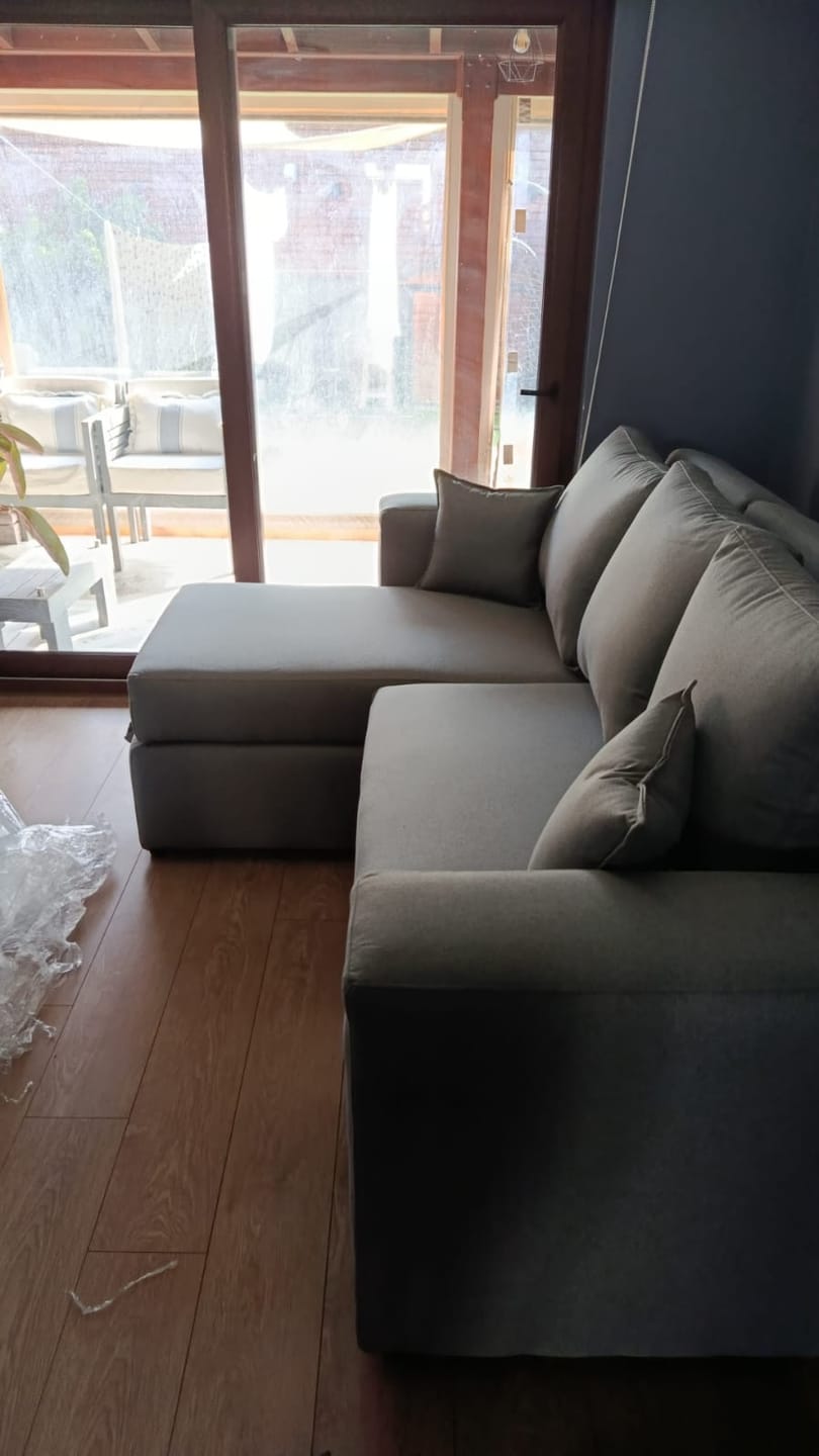 Customer photo review of Sofá cama Siena seccional