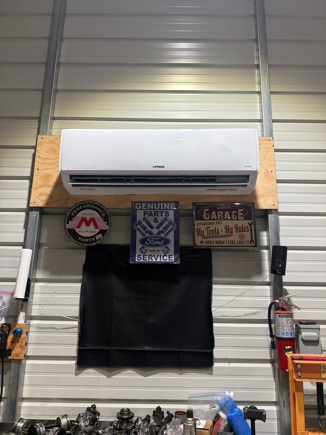Customer photo review of Motion Raceworks 12" Stamped Metal Sign