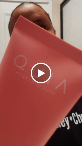 Customer photo review of Korean Collagen Night Wrapping Mask