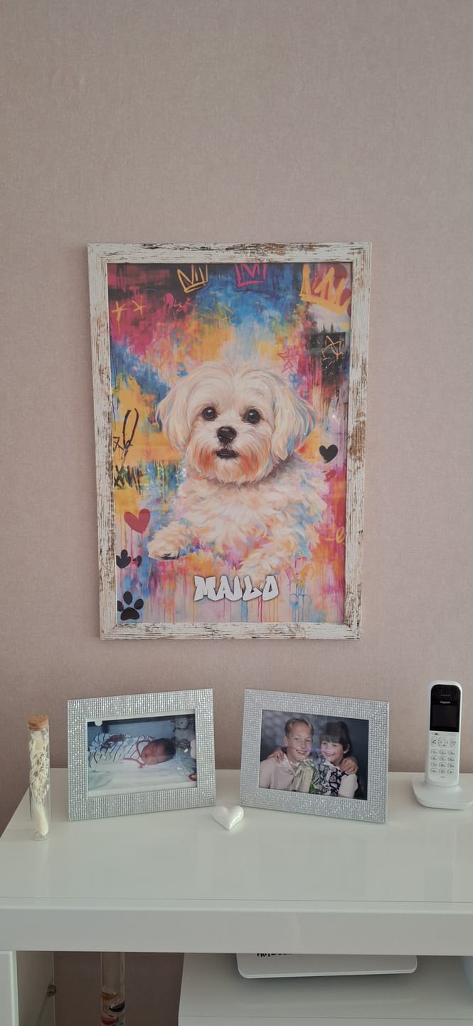 Customer photo review of Personalisiertes Poster - Graffiti