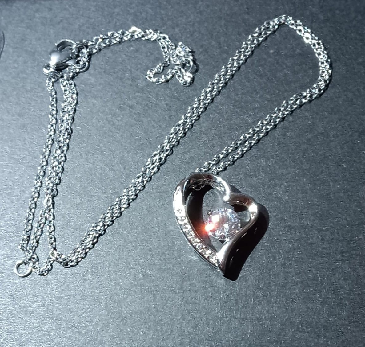 Customer photo review of To My Wife - Forever Love Necklace Gift Set - SS568