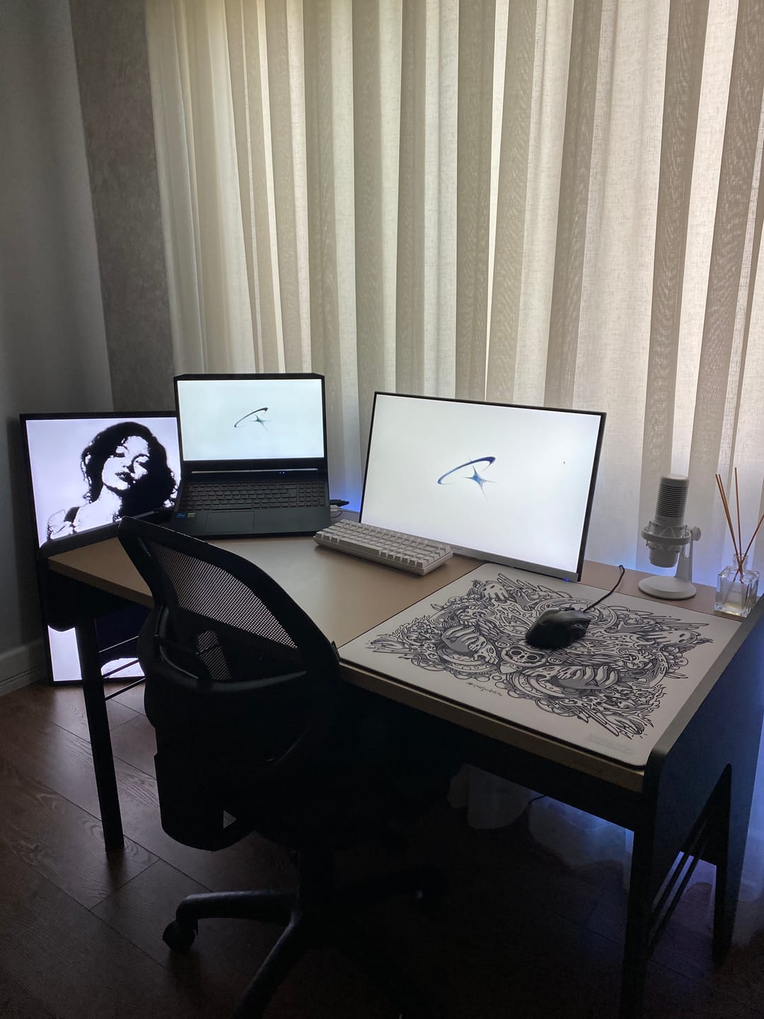 Customer photo review of Wraith Spirit of Aim Pro Mousepad