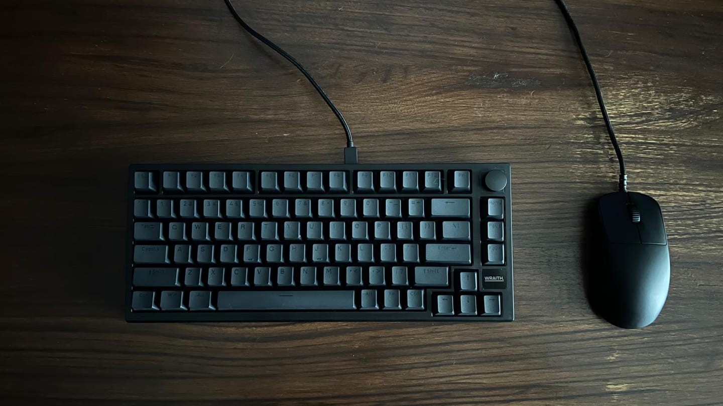 Customer photo review of Wraith W75 V2 Klavye (Manyetik Switch / HE)
