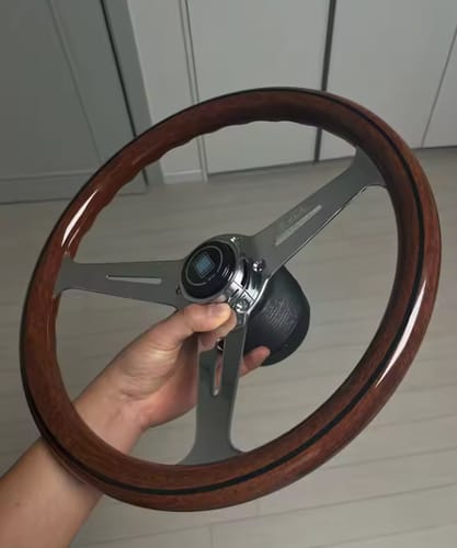 Customer photo review of Classic ND Wood Steering Wheel