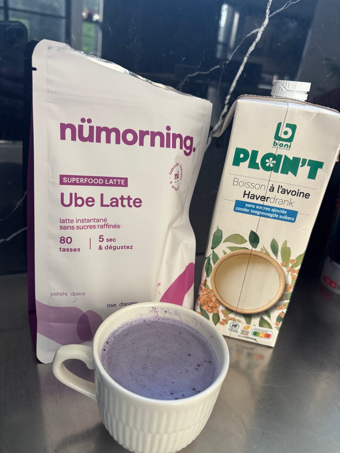 Customer photo review of Ube Latte