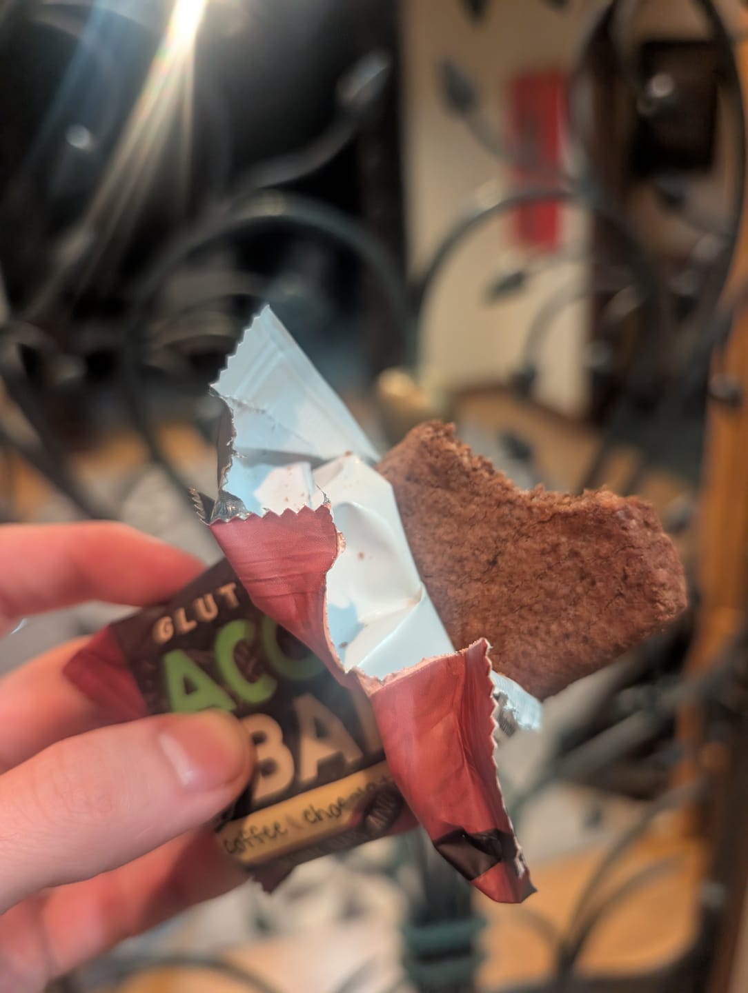 Customer photo review of AcornBar - Purely Vegan, Dairy-Free & Gluten-Free Gourmet Snack Bars