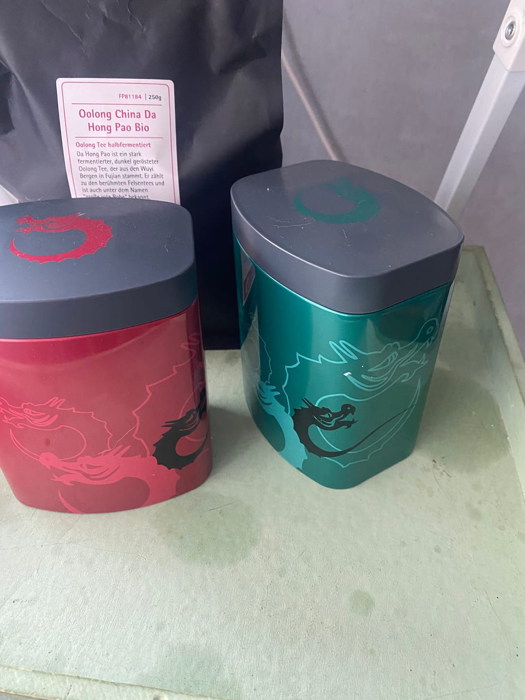 Customer photo review of Fafnir Rubin Teedose 200g Nibelungentee Edition
