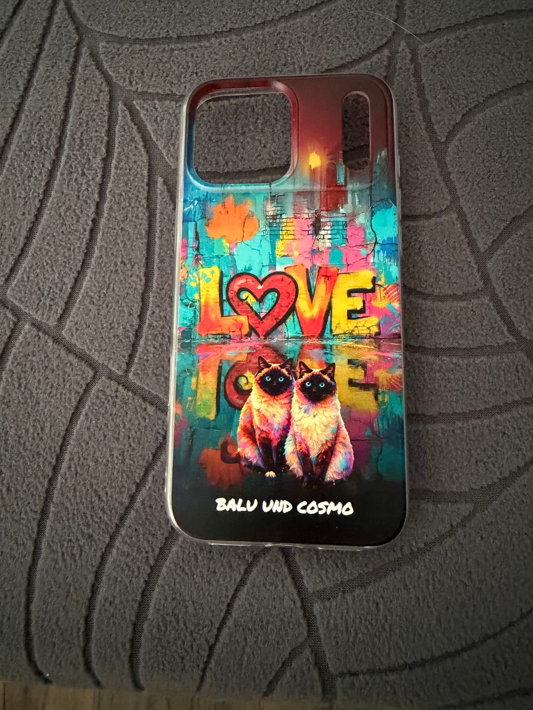 Customer photo review of Personalisierte Handyhülle - Streetart