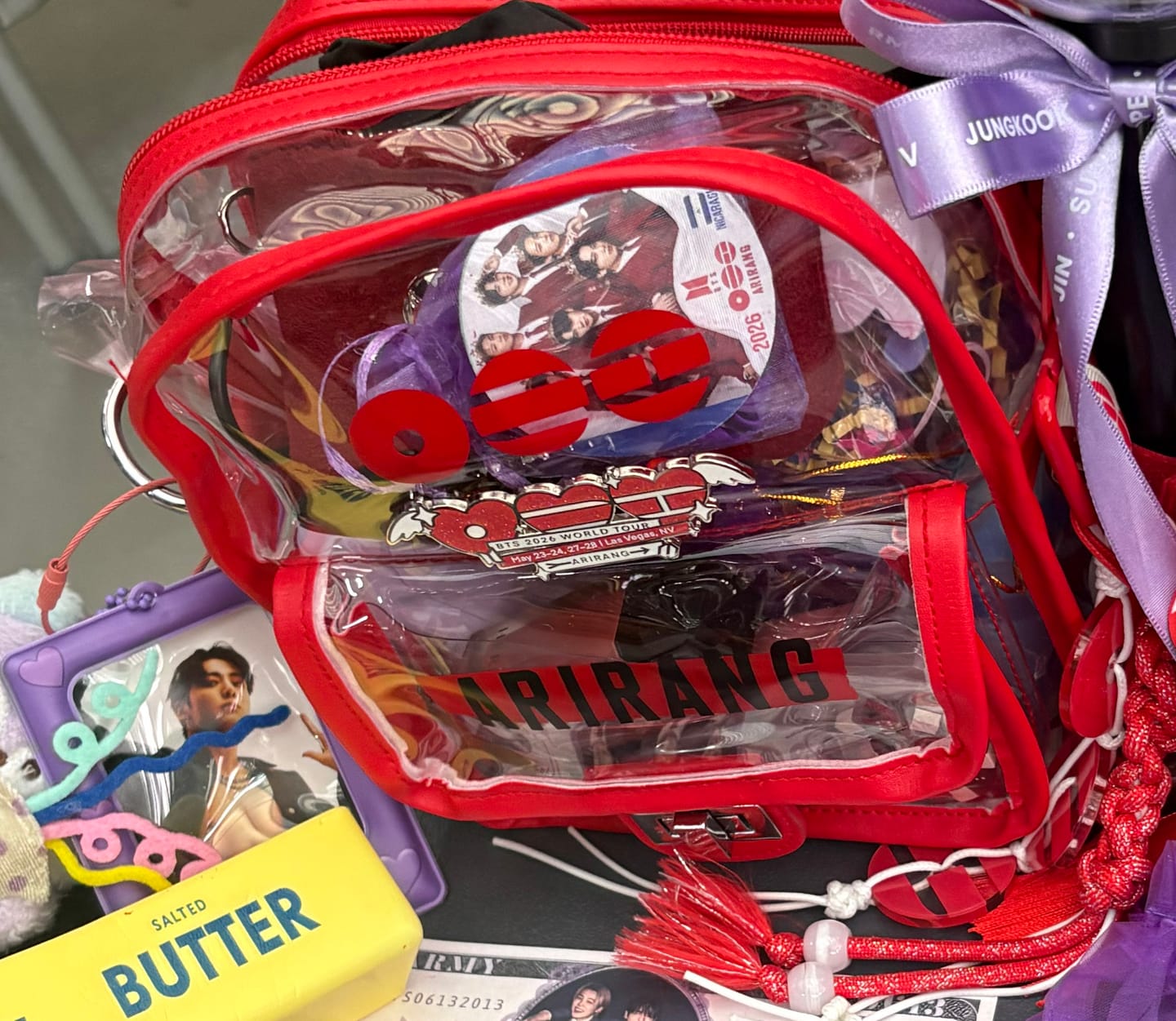 Customer photo review of BTS 2026 City Tour Pin