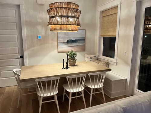 Customer photo review of Lapping Tide Canvas Art