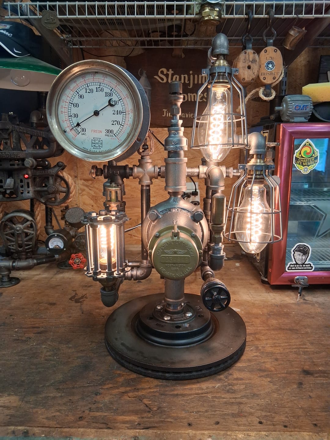 Customer photo review of Edison Bullet Vintage Bulb - 40 Watt - 6.5 in. length - Clear