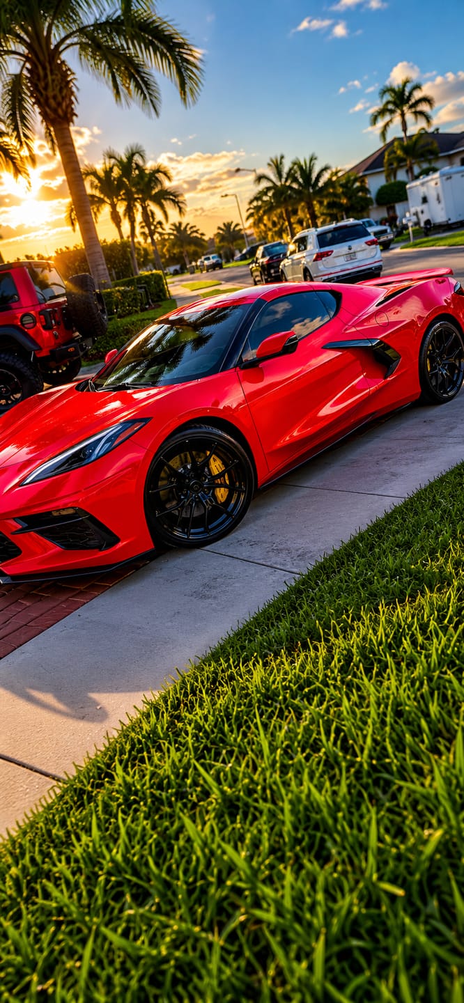 Customer photo review of Z51 Wickerbill Package Corvette C8 Stingray Rear Trunk Spoiler