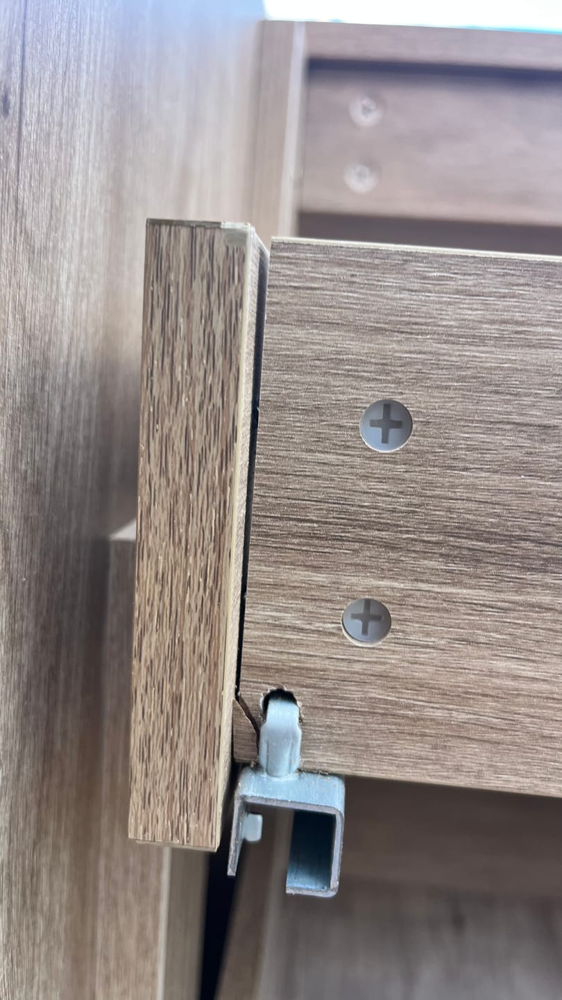 Customer photo review of Nordic 36” Single Sink Floating Bathroom Vanity