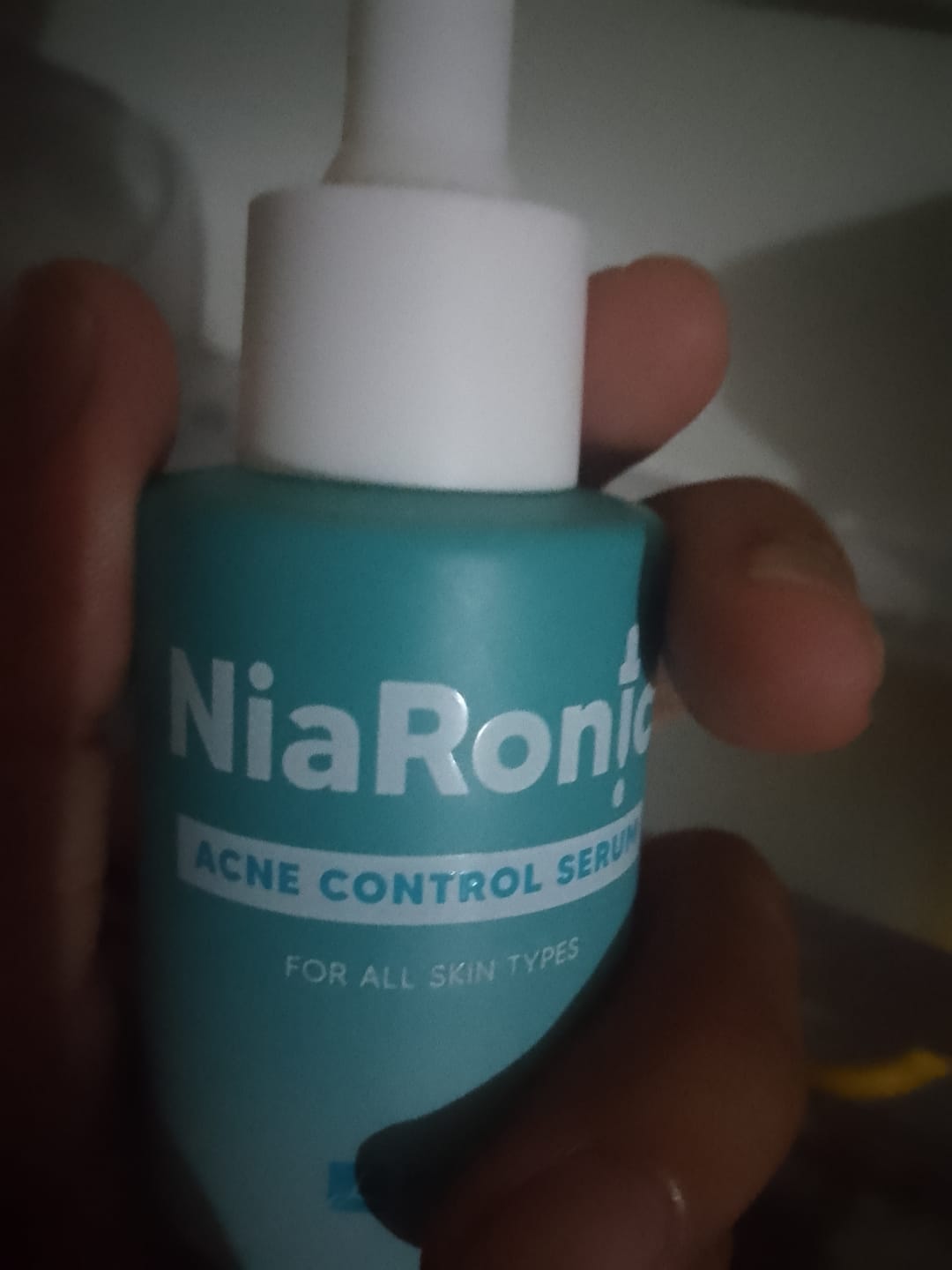 Customer photo review of NiaRonic Serum (Pore Minimizing)