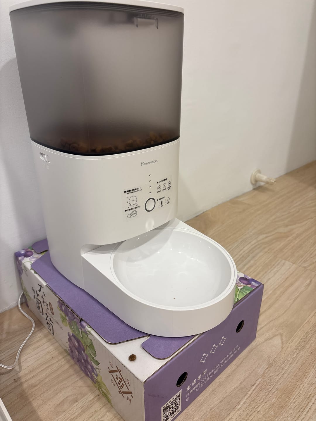 Customer photo review of 霍曼寵物餵食器